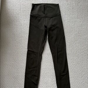 Lululemon Athletica Align Army Green Leggings